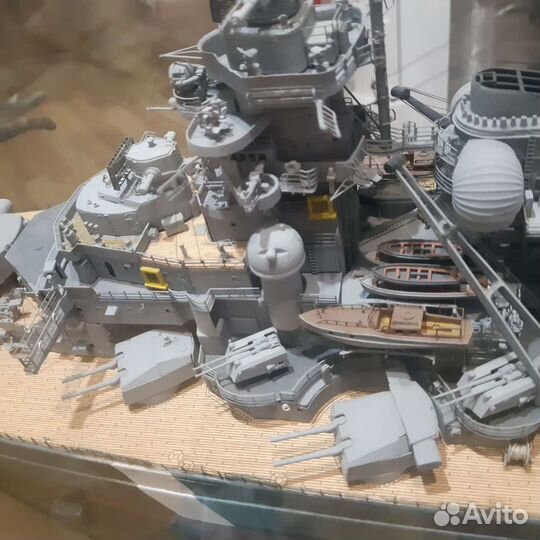 Модель корабля бисмарк