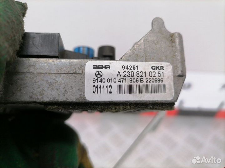 Сопротивление печки Mercedes-Benz M-Класс