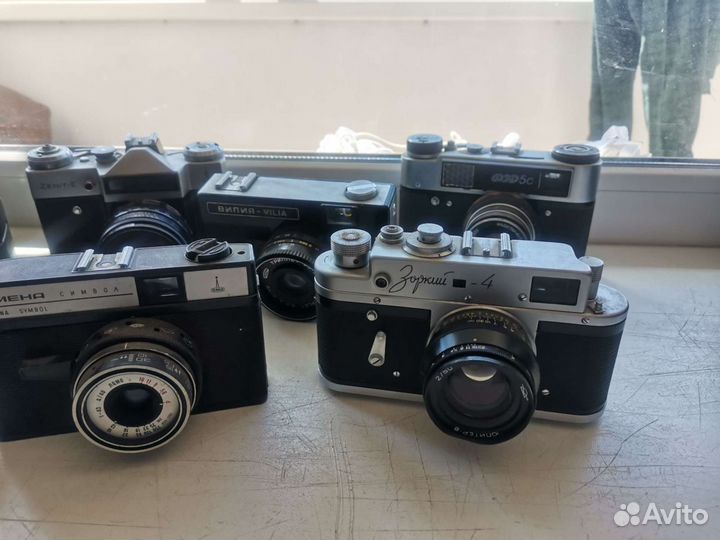 Ретро фотоаппараты