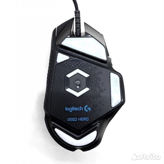 Мышь Logitech G502 hero чёрная