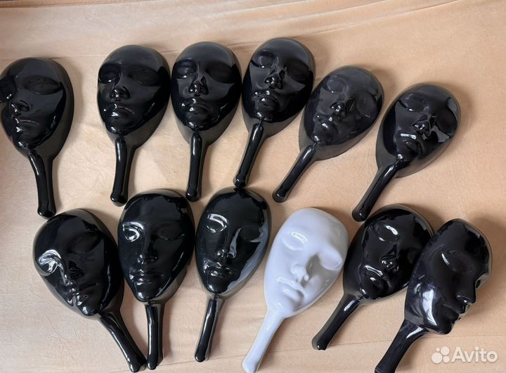 Маски для игры Мафия 12 шт