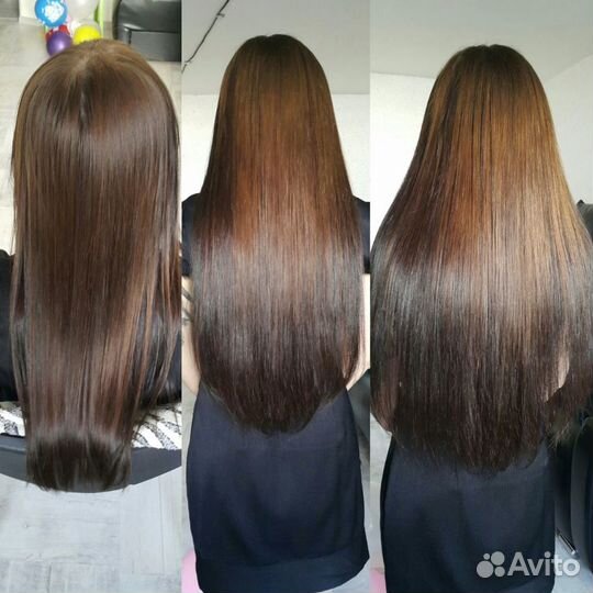 Наращивание волос, снятие, коррекция