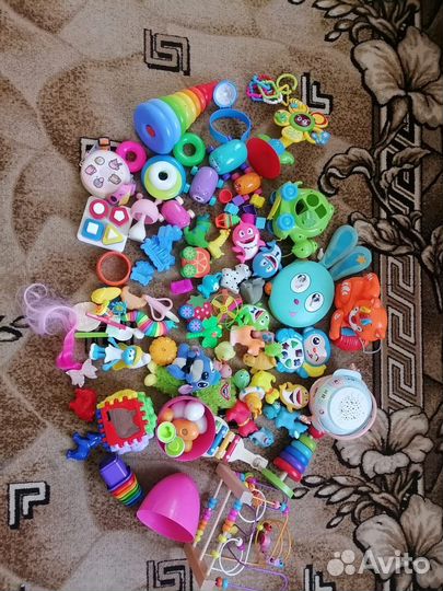 Большой пакет развивающих игрушек