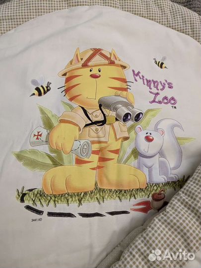 Комплект в детскую кроватку бортики, бель