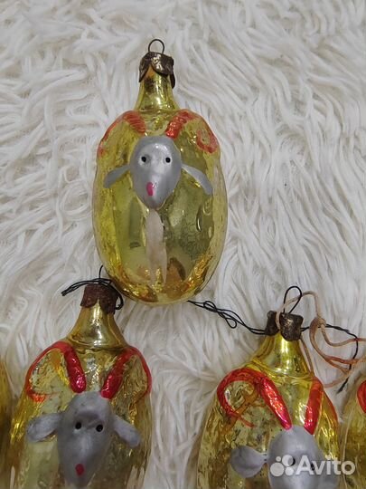 Елочные игрушки СССР