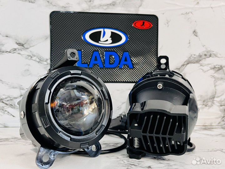 Противотуманные лазерные фары LADA priora BI-LED