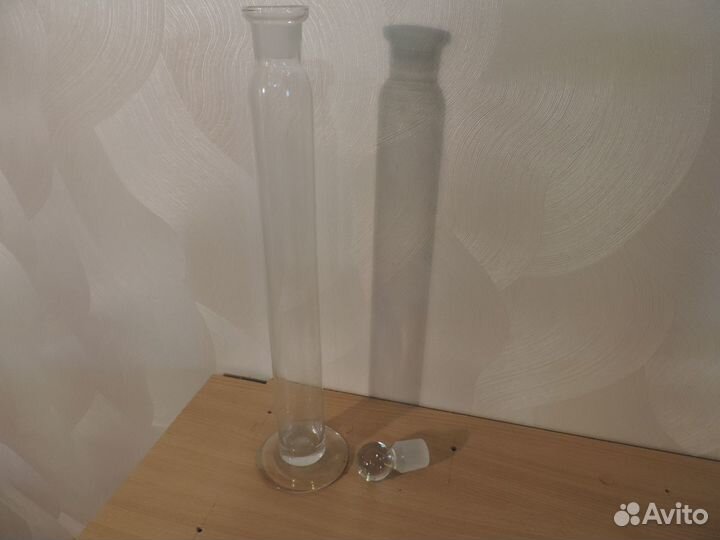 Цилиндр лабораторный 500 мл. Стекло