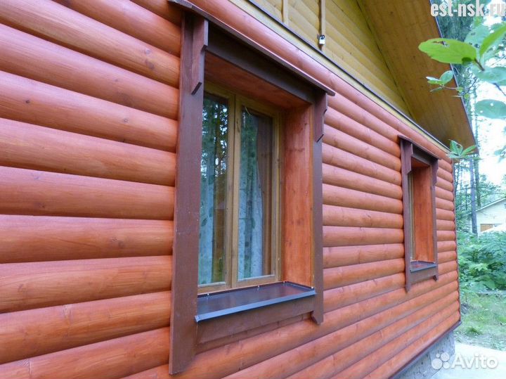 Блокхаус : сорт В, любой размер, Хвоя, с доставкой