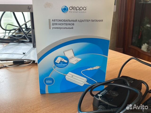 Автомобильный адаптер питания для ноутбуков