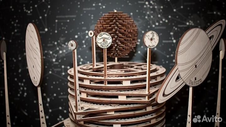 Сборная деревянная модель «Планетарий» (EWA)