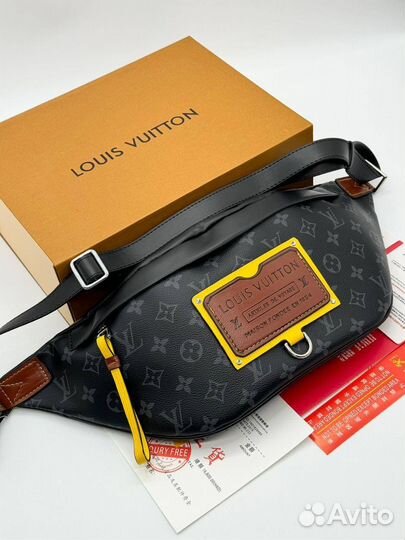 Сумка поясная мужская louis vuitton