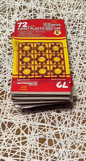 Набор пистолет Носорог с пистонами + 30 пачек