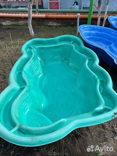 Пруды пластиковые садовые