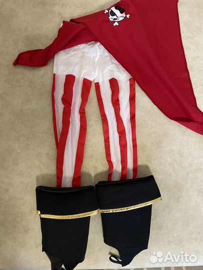 Костюм пиратки для девочки 4-6 лет