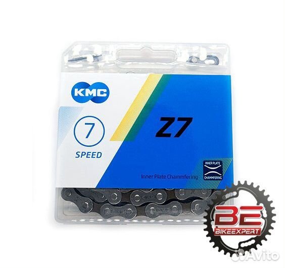 Велосипедная цепь кмс Z7, на 7 скоростей