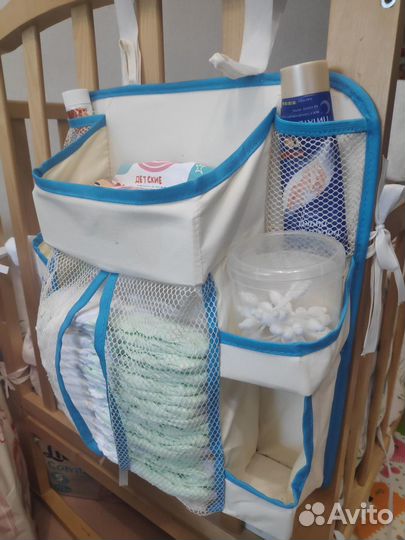 Полка органайзер на кроватку