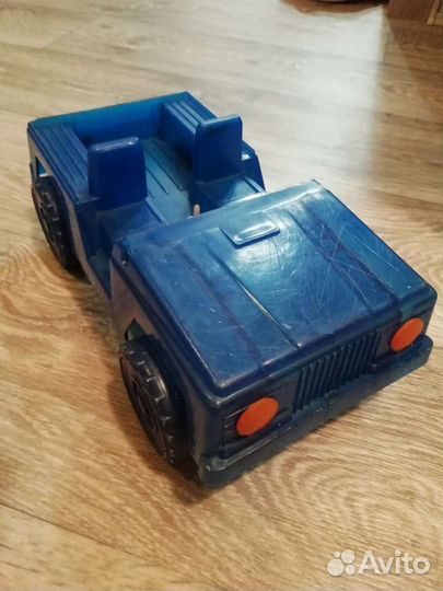 Машинка синяя СССР