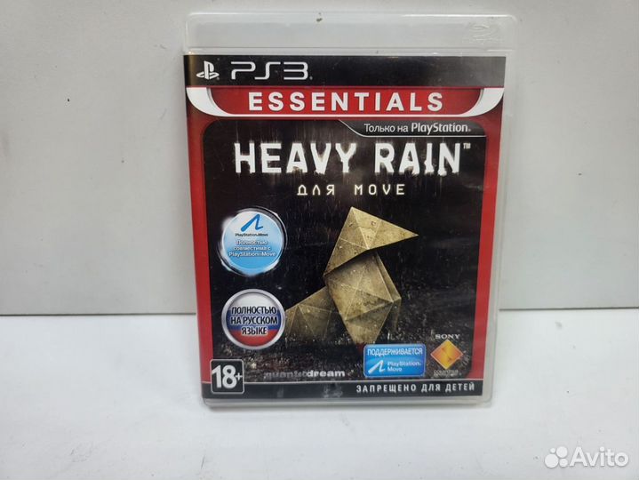 Игровые диски. Sony Playstation 3 Heavy Rain
