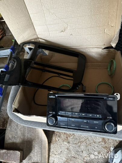 Заводская магнитола на Mitsubishi outlander