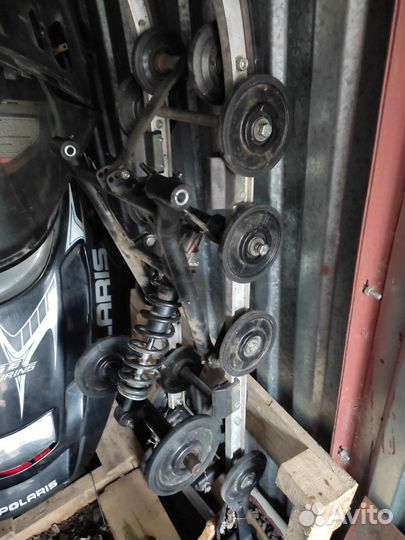 Тележка снегохода рысь, новая