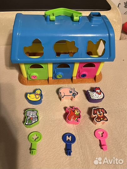 Домик сортер полесье