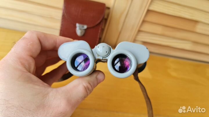 Бинокль Бпс 4х20 СССР 1963 год. Комз