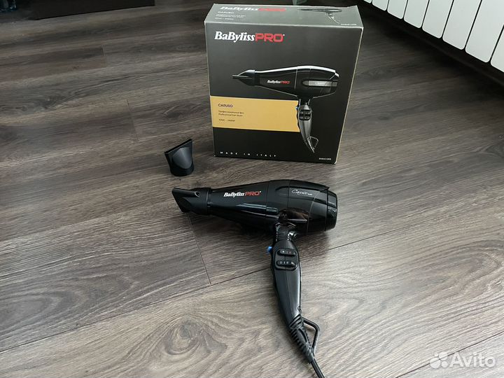 Фен babyliss pro caruso ionic Италия