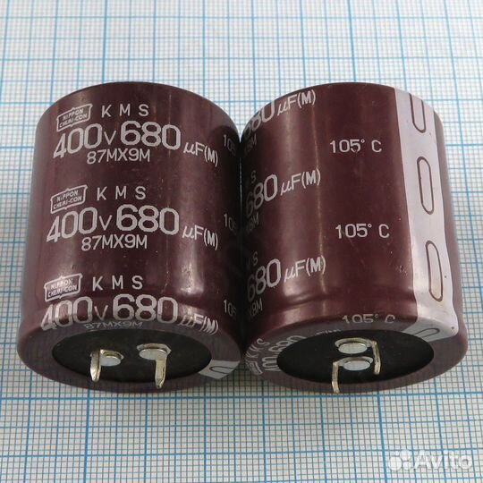 680uF 400v 400v680uF 35x40 KMS - Электролитический