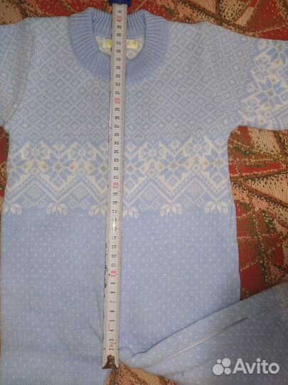 Комбинезон вязаный 74