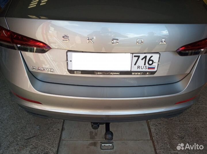 Фаркоп Шкода Рапид 2020 Рестайлинг