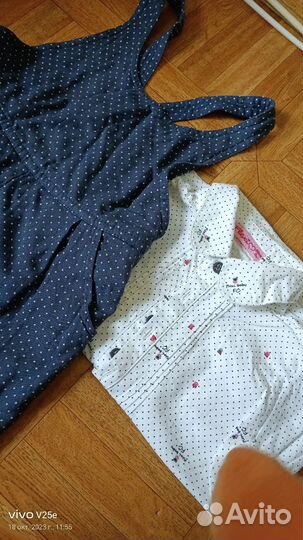 Вещи пакетом на девочку 92 98 zara hm next