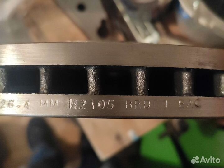 Диски тормозные передние Hyundai Santa Fe