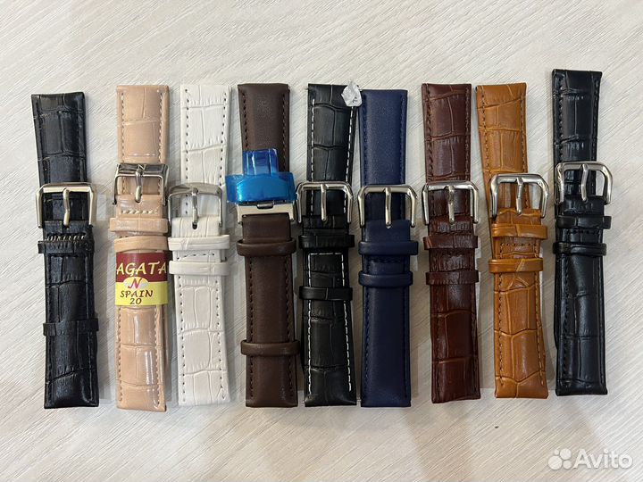 Ремешки для часов от 14-26мм