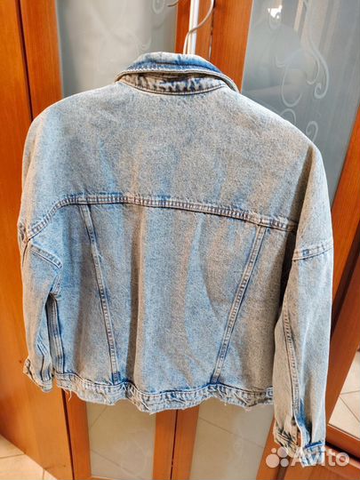 Джинсовая куртка женская 46 48 50