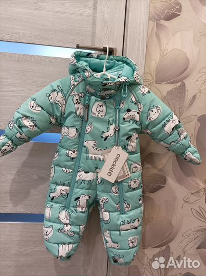 Комбинезон демисезонный crokid 68 74