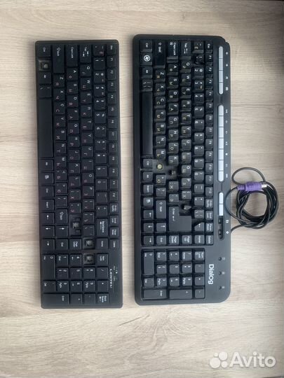 Клавиатура рабочая, разъем PS/2