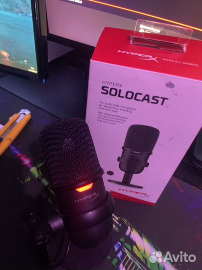 Микрофон hyperx solocast