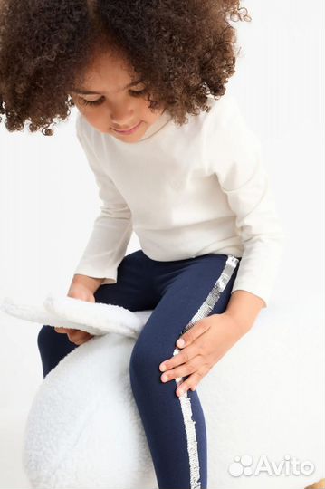 Новое.Леггинсы / лосины C&A для девочки