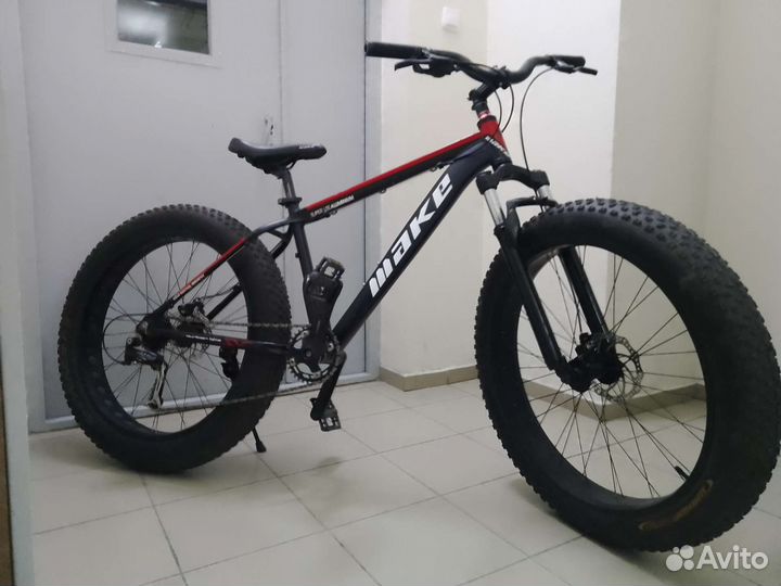 Велосипед широкие шины Фетбайк