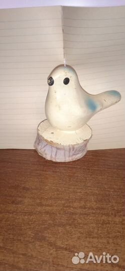 Игрушка СССР синица