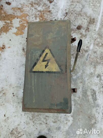 Рубильник трёхфазный 380v