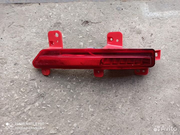 Фонарь птф задний правый geely monjaro