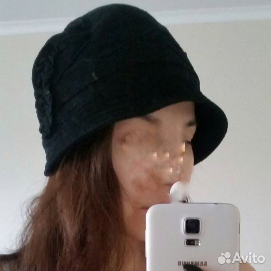 Замшевая шляпа