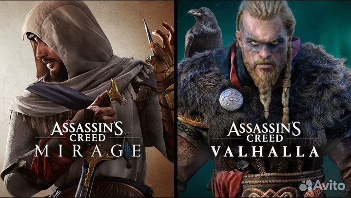 Assassins creed mirage + Valhalla Xbox One / Serie