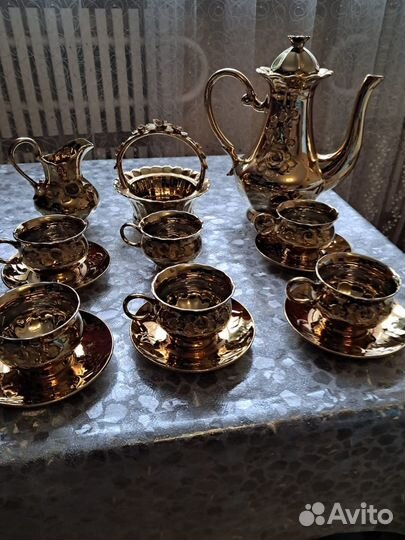 Сервиз чайный кофейный блюдца