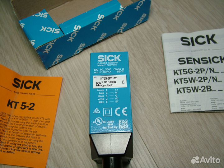Датчик контрастных меток sick KT5G-2P1112
