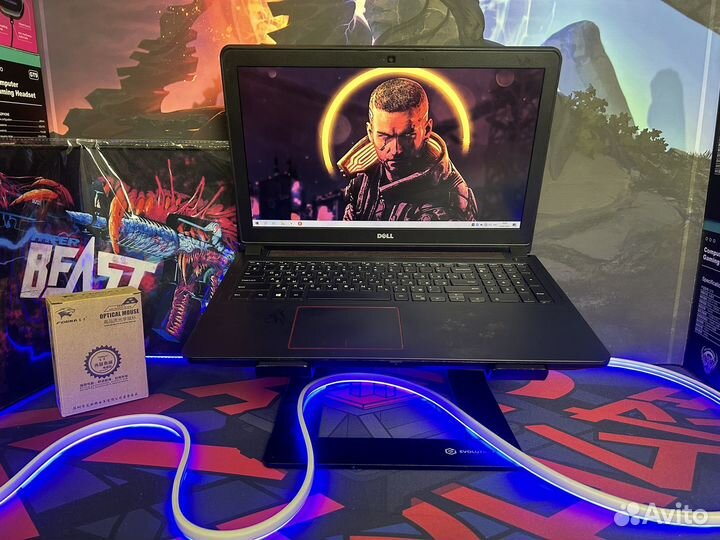 Игровой ноутбук Dell i7 GTX 16GB озу 6GB видео SSD