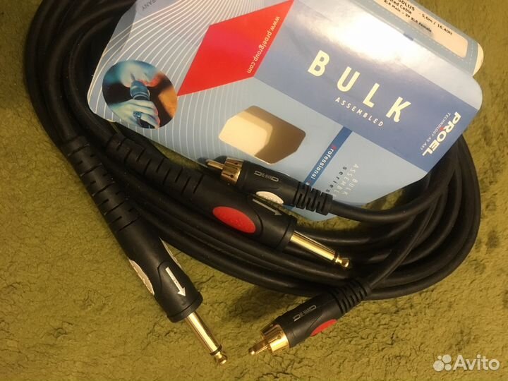 Продаю кабель межблочный и микрофонные,новые
