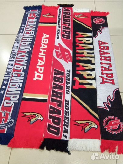 Шарфы:Х.К.'Сибирь-1шт.Авангард-4шт.Флаг;Поло*Набор