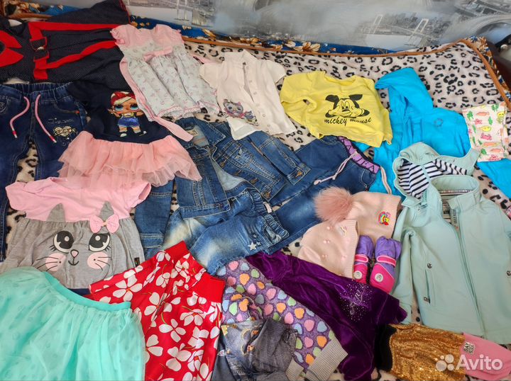 Одежда на девочку 3-6 лет